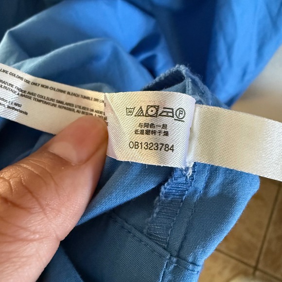 Free People Beachside Tide Blue Cotton Halter Low Back Maxi Dress Size Small - Picture 6 of 10